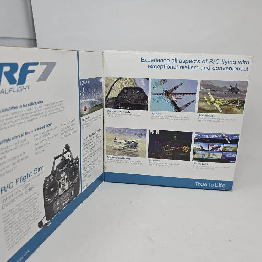 RealFlight InterLink Elite Controller by Futaba, USB controller w/ Real Flight 7